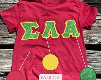 LETRAS GRIEGAS PERSONALIZADAS: camisetas, sudaderas de cuello redondo y más