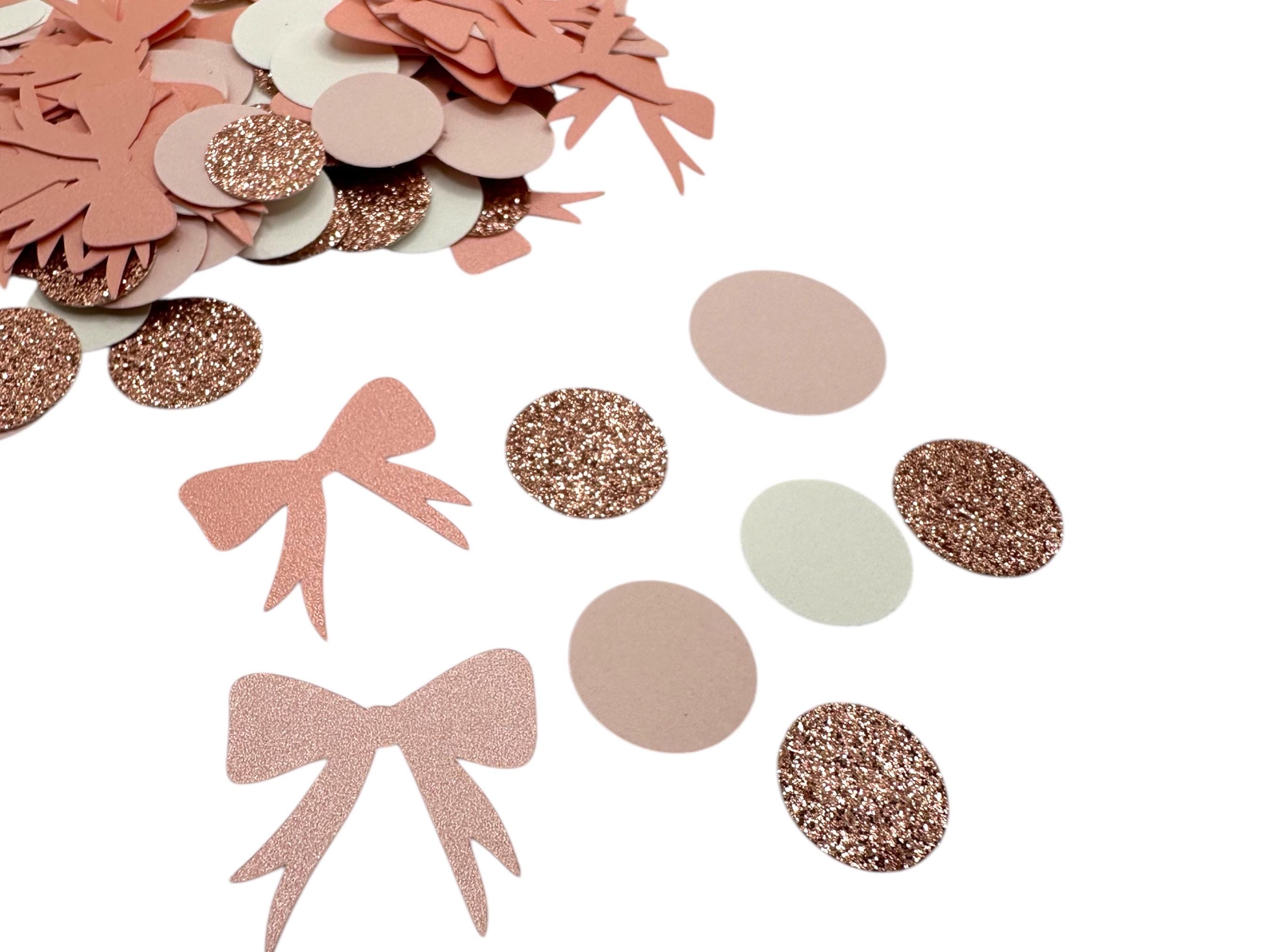 BOW Confetti - Ribbon Confetti - Pretty in Pink - Girl's Just Wanna ...