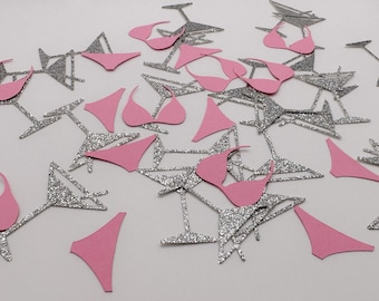 MARTINIS & BIKINIS - Bachelorette Confetti - Girl's Trip - Girl's Night - Bikini Confetti - Martini Night