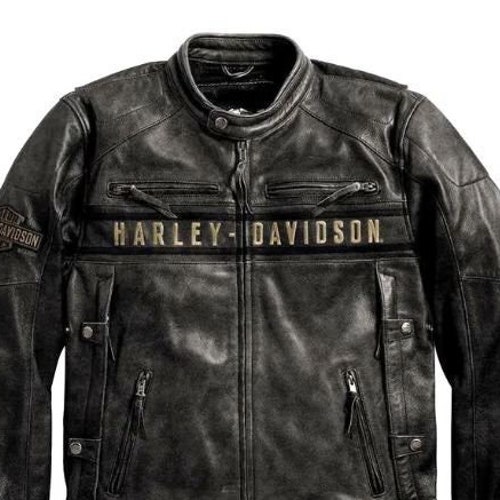 Men's Harley Biker Real Leather Jacket Mens Black HD - Etsy