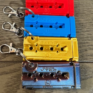 Honda B-Series Engine Valve Cover 3-D Printed Keychain