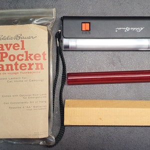 Vintage Eddie Bauer flashlight torch camping light