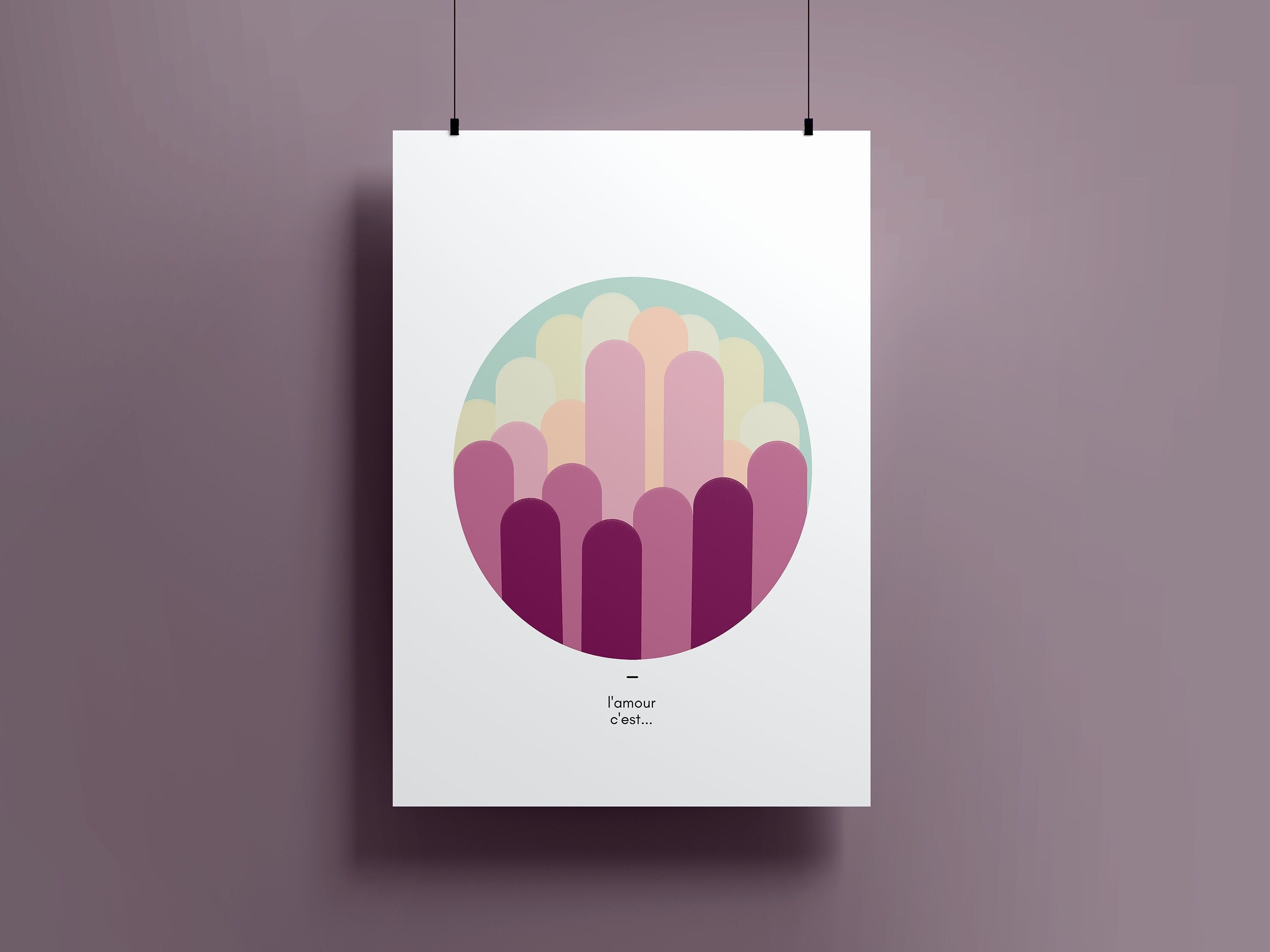 N2 Les Lois de L'abstraction, Affiche Design, Limited Art Abstraction, Modern Poster Graphique