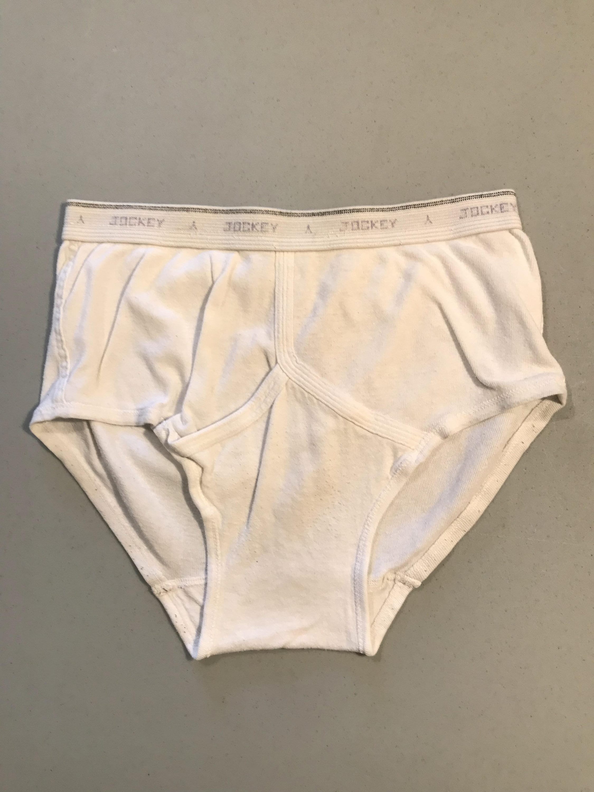 Vintage white briefs