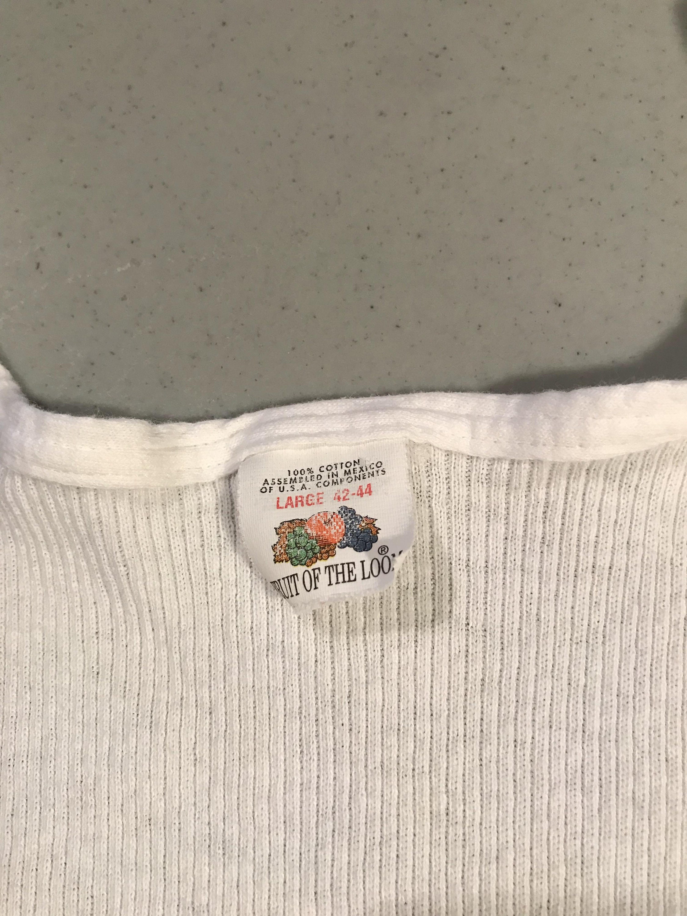 Vintage FRUIT of THE LOOM Sleeveless 