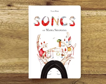 Livre de contes de fées Chansons de maman Shamana roman graphique apaisant pour femmes livre de fiction contes de fées au coucher évasion magique