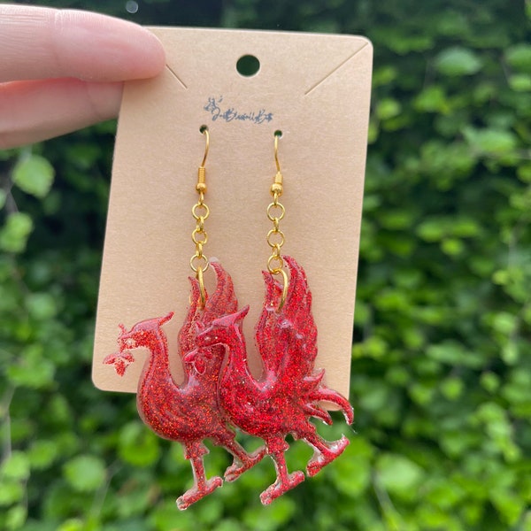 Liverpool Liver Bird Earrings