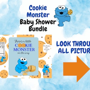 Cookie Monster Baby Shower