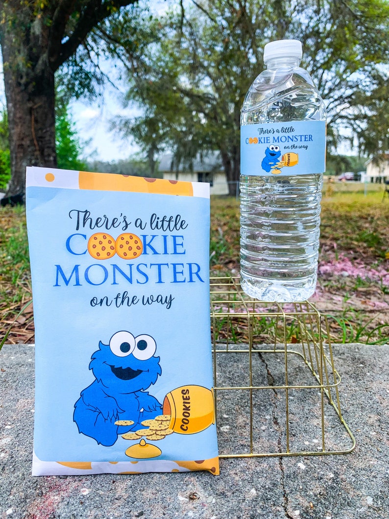 Cookie Monster Baby Shower Etsy