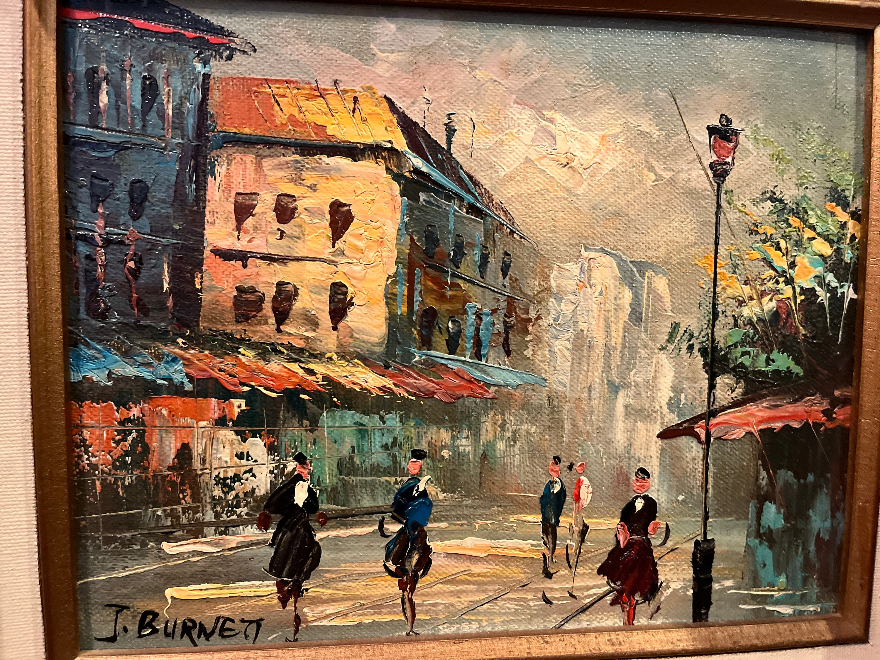 J. Burnett Painting - Etsy