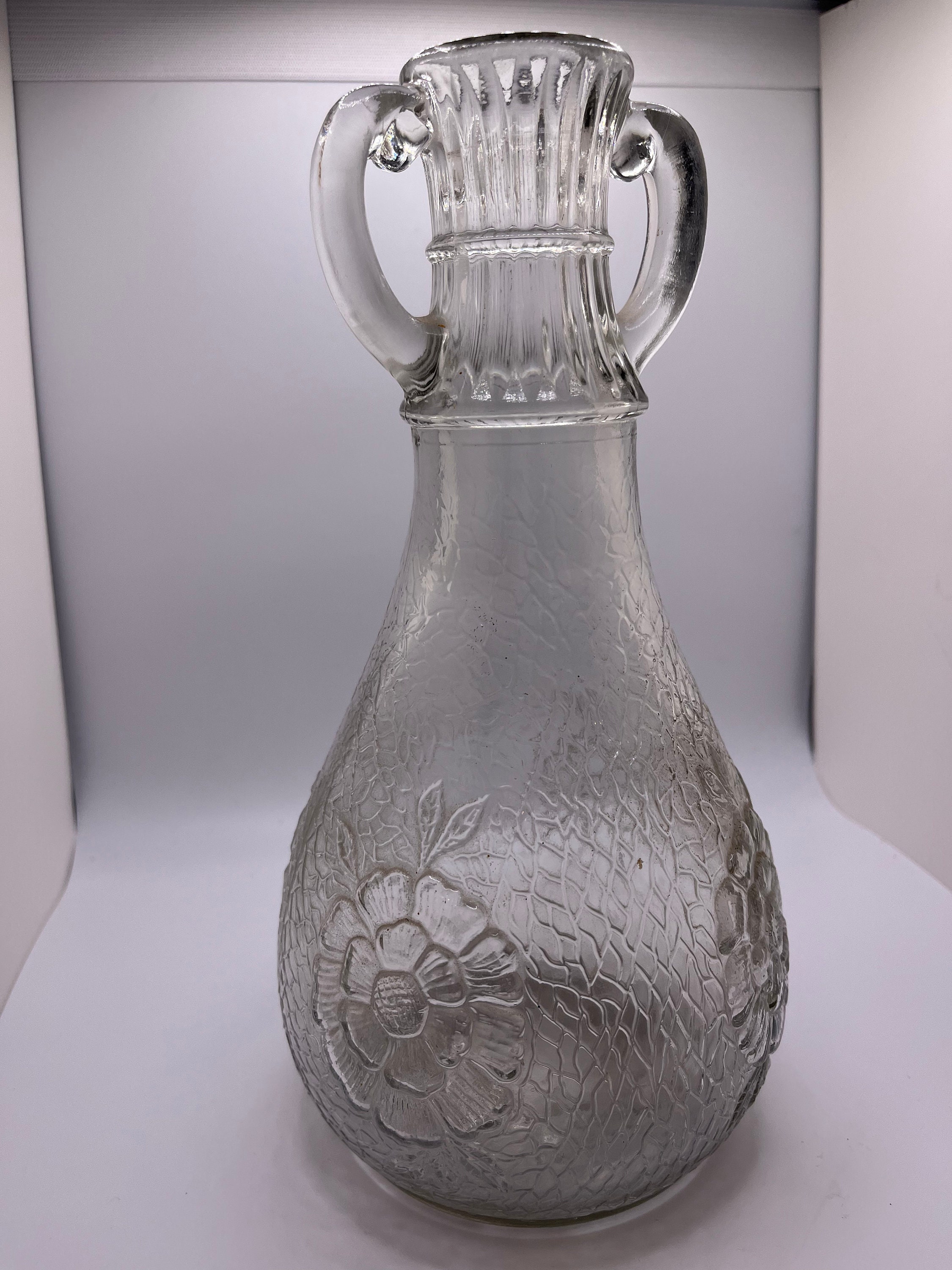 Vintage White House Vinegar Bottle Etsy