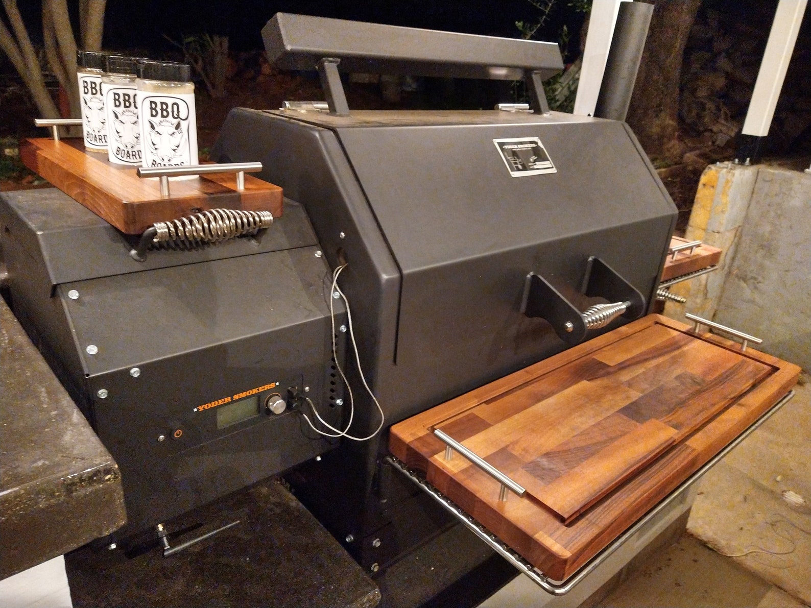 BBQ Boards™ Yoder YS640 Trio Front Side & Rub Rack sold as - Etsy