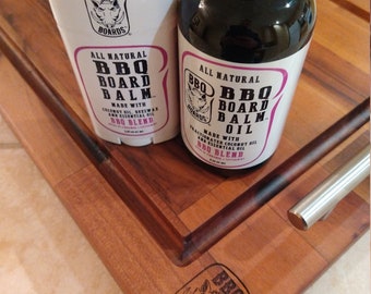 BBQ Board Balm™, Care Pair (Wax & Oil).