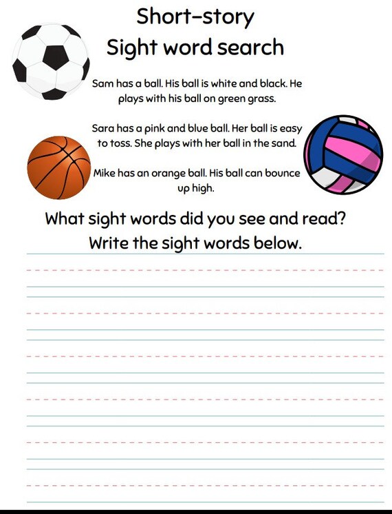 Printable Short Story Worksheet Etsy Printable Short Story Worksheet Etsy