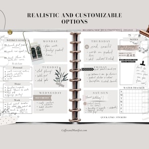 REALISTIC Digital Sticker Book | Realistic & Customizable | Aesthetic, minimalistic, and chic | scrapbook | book covers | GoodNotes 5