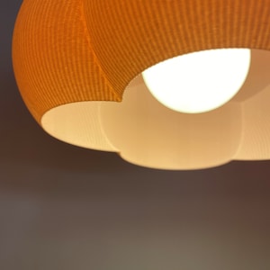 Bubble Lampenschirm im Boho Style für deine Decken und Hängelampe für E27 Lampenfassungen magischer Lampenschirm Made in Germany Bild 6