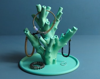 Echinata coral jewelry stand - your jewelry tree for shiny moments! Unfold the beauty with your necklace holder & jewelry tree!