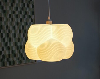 Bubble Lampshade E27 – Pendant Lamp Shade for Ceiling, Hanging & Dining Light | Modern Lampshade | Handmade in Germany