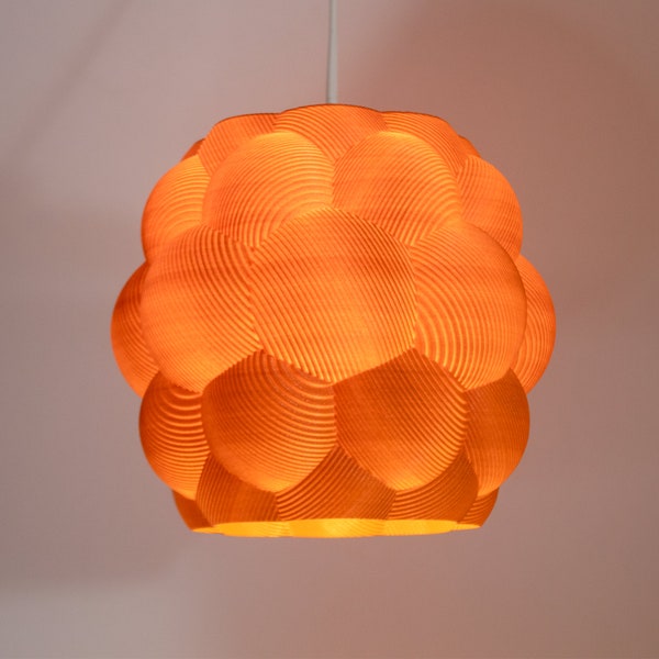 Bubble Gum lampshade in boho style for your ceiling and hanging lamp for E27 lamp holders - magical lampshade Made in Germany