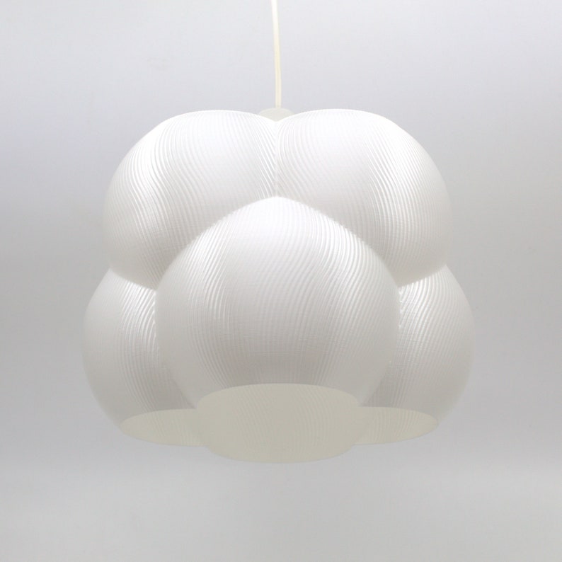 Bubble Lampenschirm im Boho Style für deine Decken und Hängelampe für E27 Lampenfassungen magischer Lampenschirm Made in Germany Bild 3