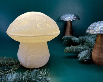 Pilz Lampe: Gemeiner Steinpilz - perfekt als Tischlampe oder als Nachttisch Lampe geeignet