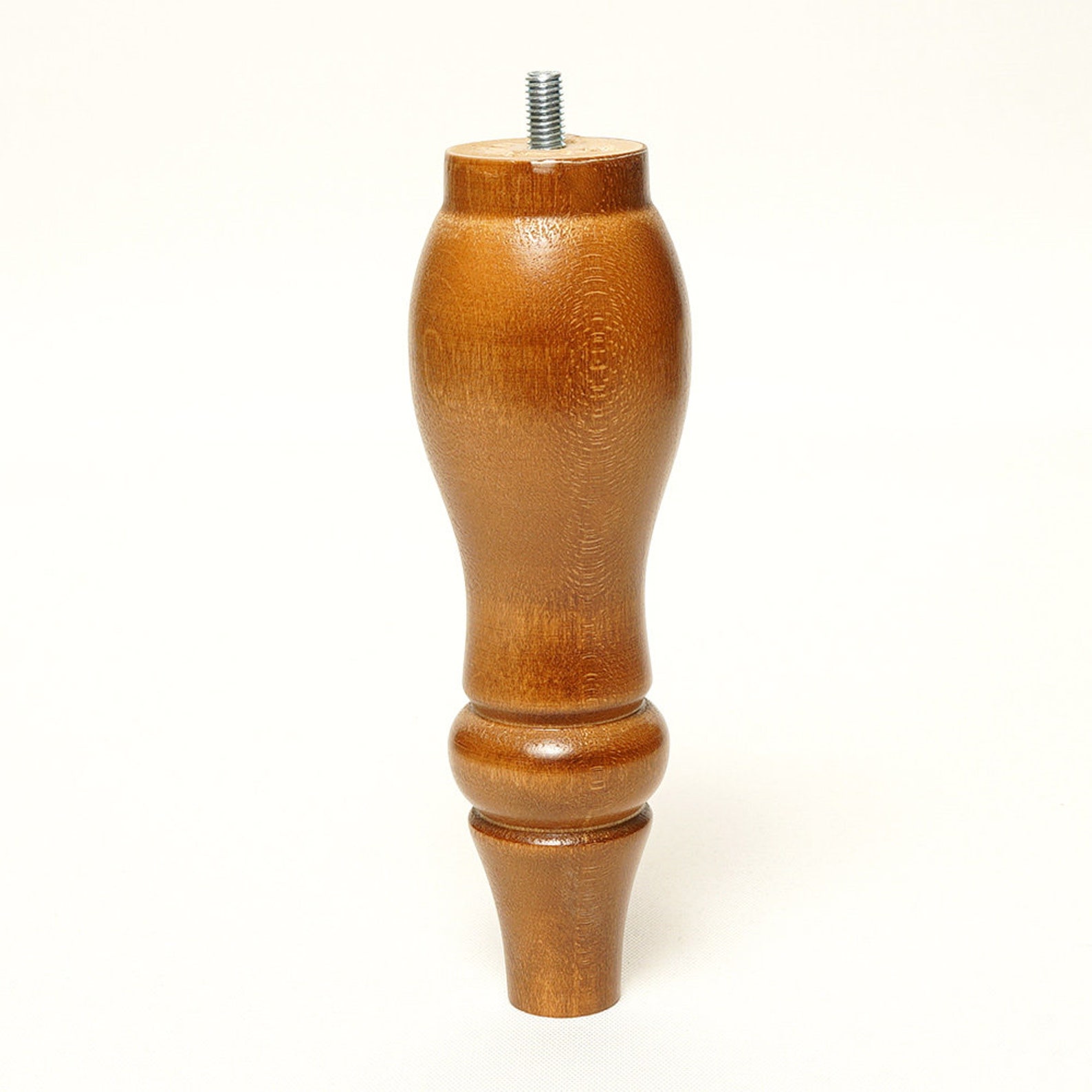 7 Wooden Bun Furniture Replacement Legs Feet Colour Beech Etsy UK