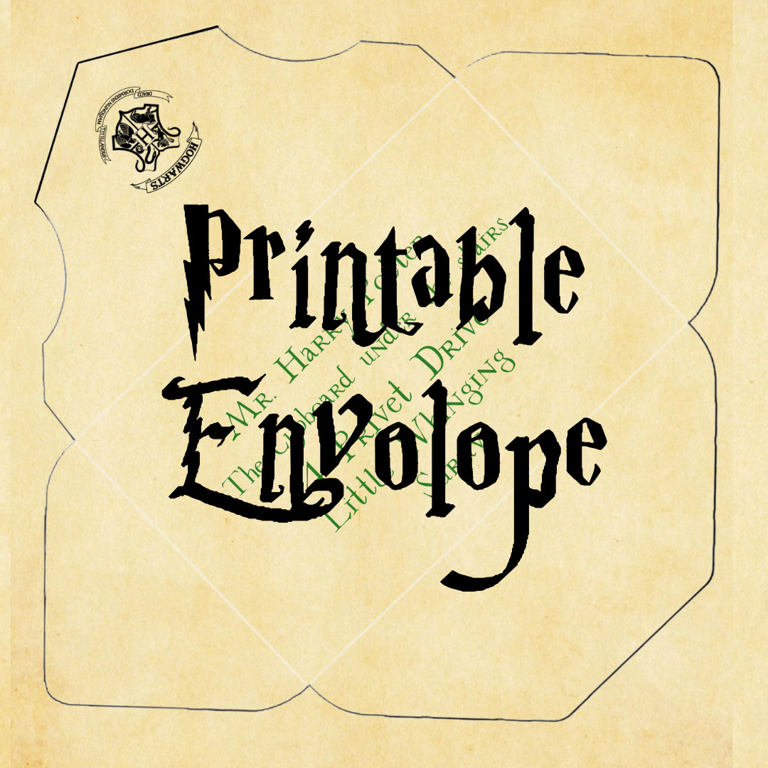 Printable Magical School Acceptance Letter. Instant Download in 2 Sizes