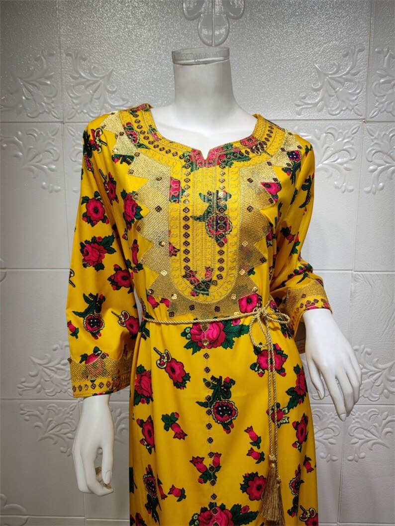 Braided Gold Tassel Belt for Caftan Etsy