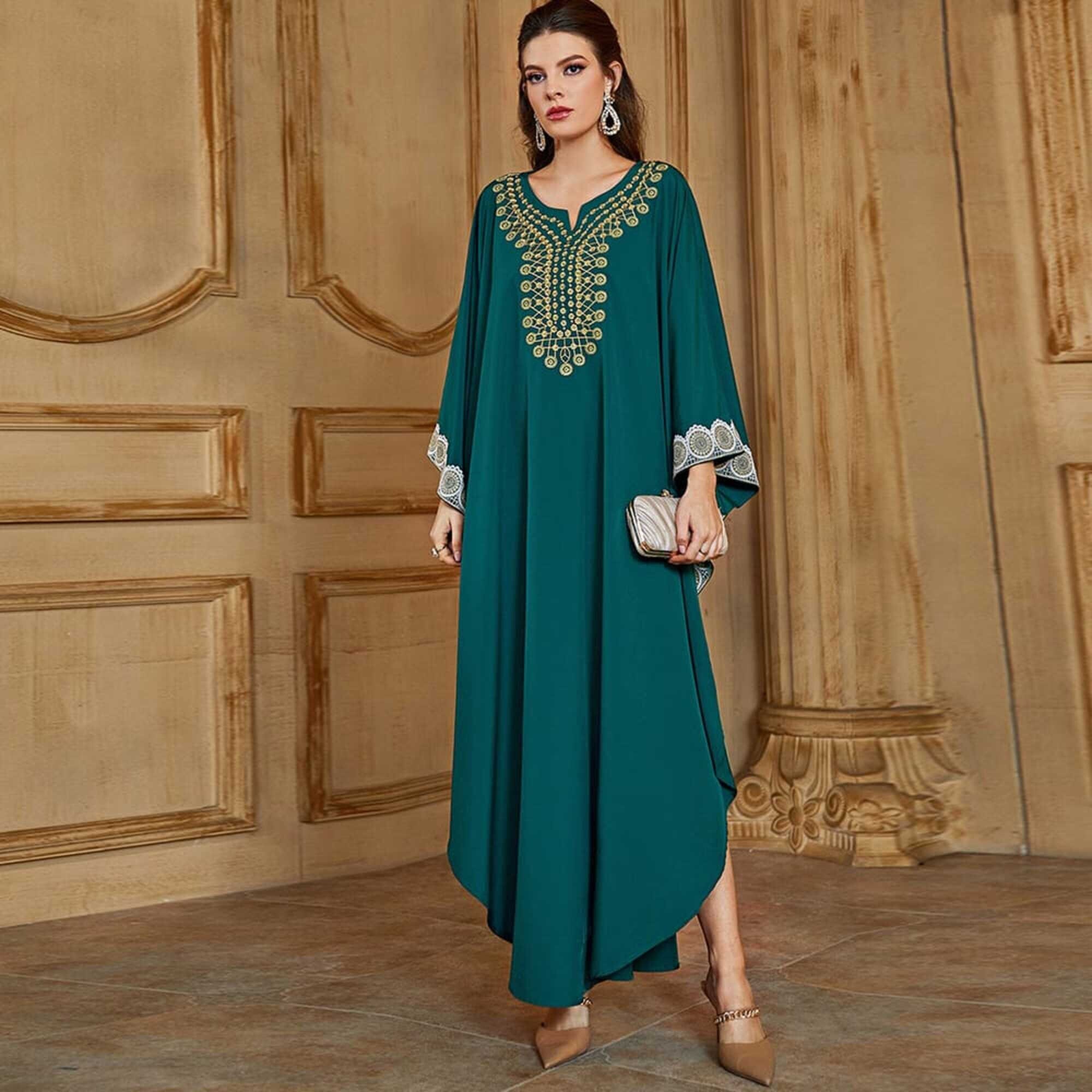 Gandoura Moroccan Standard Size Abaya Women's Clothing - Etsy
