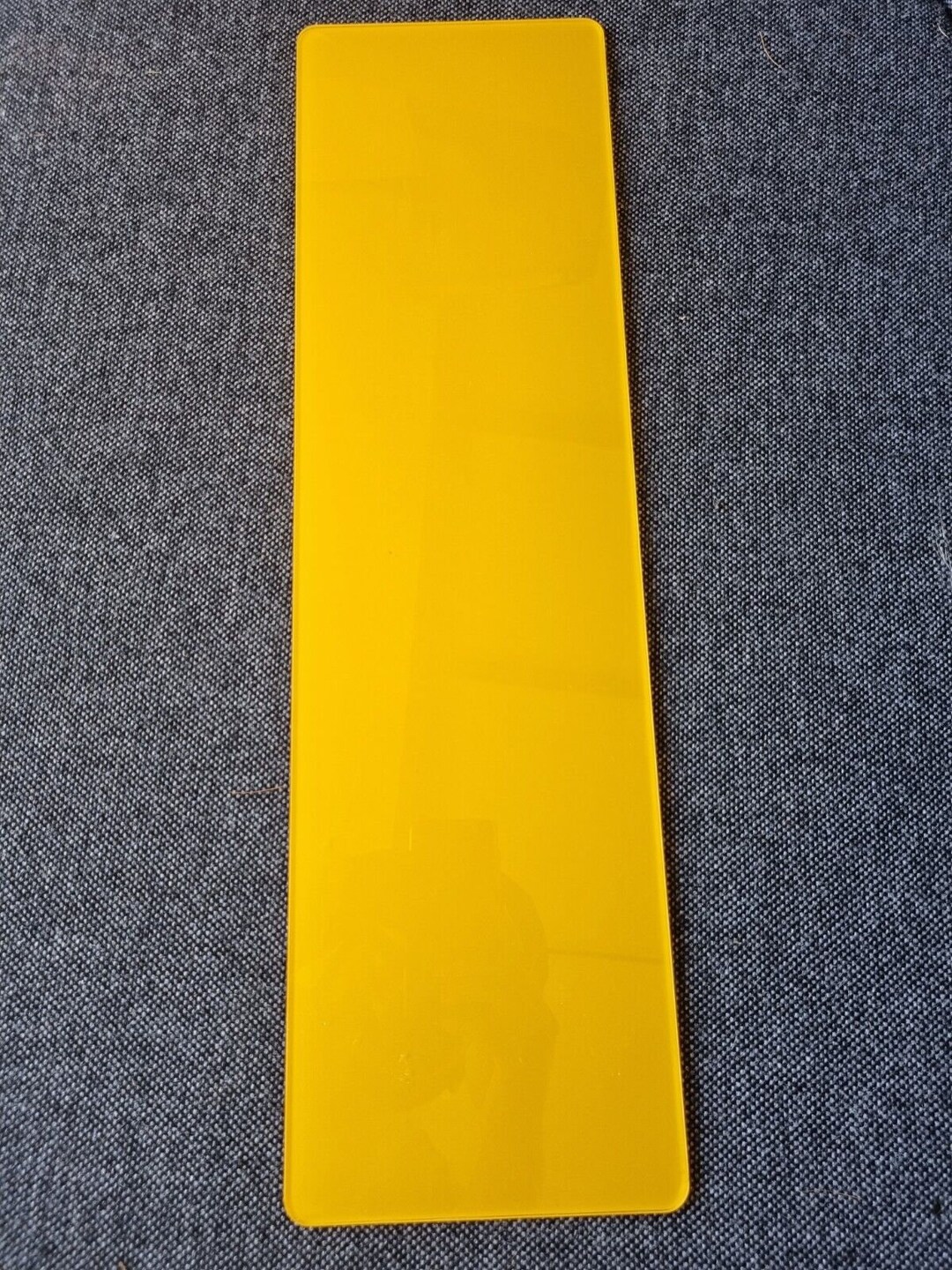 Oversized Range Rover Rear Number Plate Blank (533mm X 152mm) - Etsy