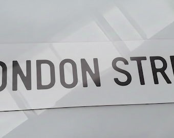 Custom Printed Show Plate, Personalized Acrylic Sign, Man Cave Decor, Valentine's