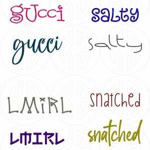gucci snatched LMIRL salty Instant Digital Download. svg eps dxf png  Cut Files, Silhouette, Cricut, Digital, Heat Transfer