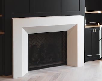Monaco Cast Stone Fireplace Surround