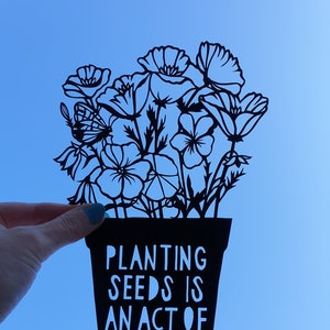 Floral Papercut Art: Handmade Flower & Butterfly Design