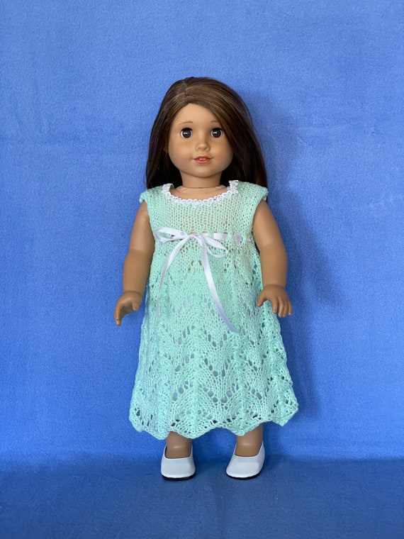Seafoam Elegance - This Lacy Hand Knit Dress is Perfect for Special  Occasions. the Delicate Seafoam Green Dress Includes a Half Slip. - Etsy