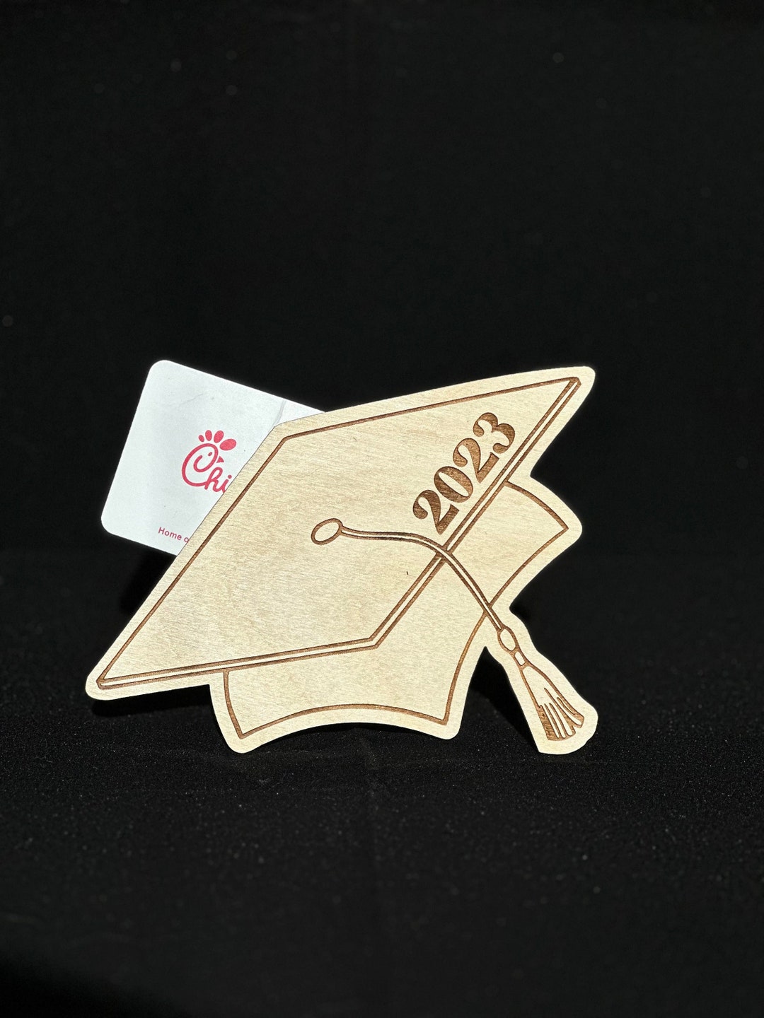 Gift Card Holder for Graduation Graduation Cap Gift Card Holder Wood