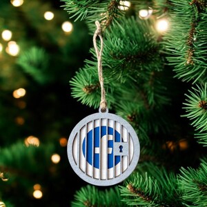 Facebook Jail Ornament | Funny Ornament | Facebook Jail | Christmas Tree Ornament |