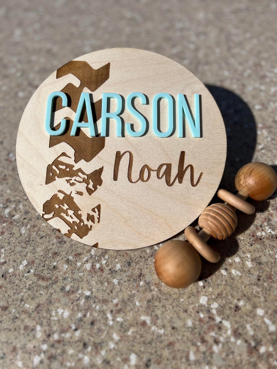 Baby Stat Sign | Birth Announcement Sign | Baby Name Announcement Sign ...