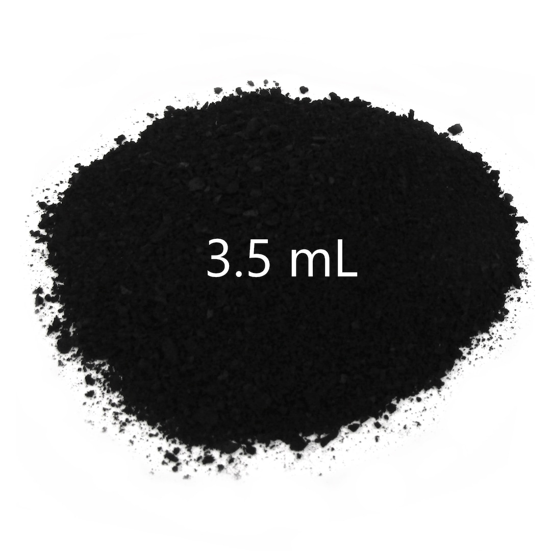 Traditional Lampblack Pigment lamp Black for Paints, Dyes, Inks Eco