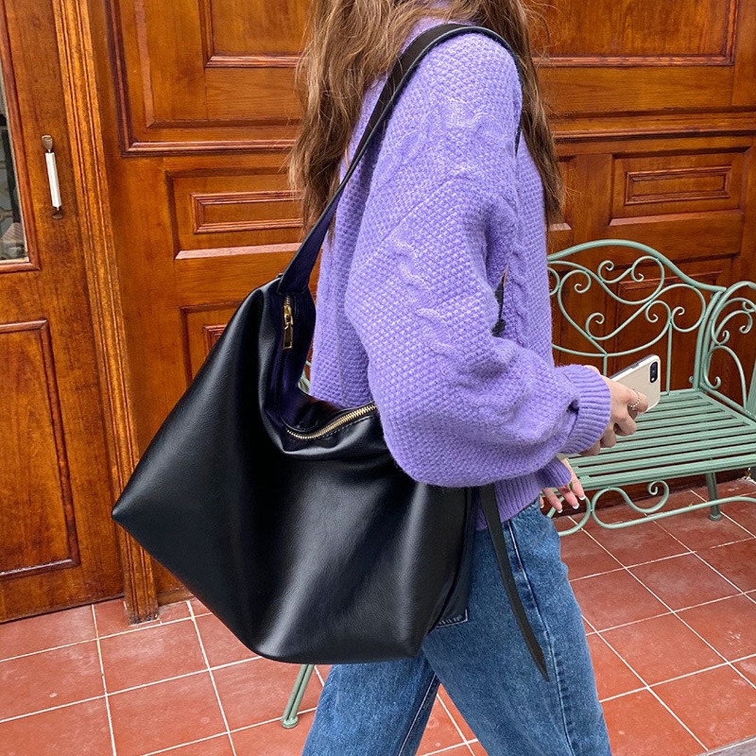 Fashion Women Shoulder Underarm Bag Nylon Ladies Solid Color Top-handle  Clutch Zipper Small Purse Handbag Trend Exquisite Pouch