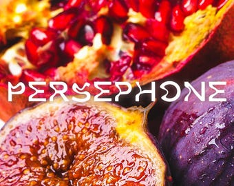 Persephone | Gourmand EDP: Honey, Black Tea, Fig, Pomegranate, Black Currant, Musk, Beeswax, Oud