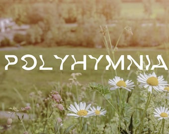 Polyhymnia | Floral EDP: Chamomile, Hay, Sugar, Jasmine Tea, Violet, Sandalwood, White Amber