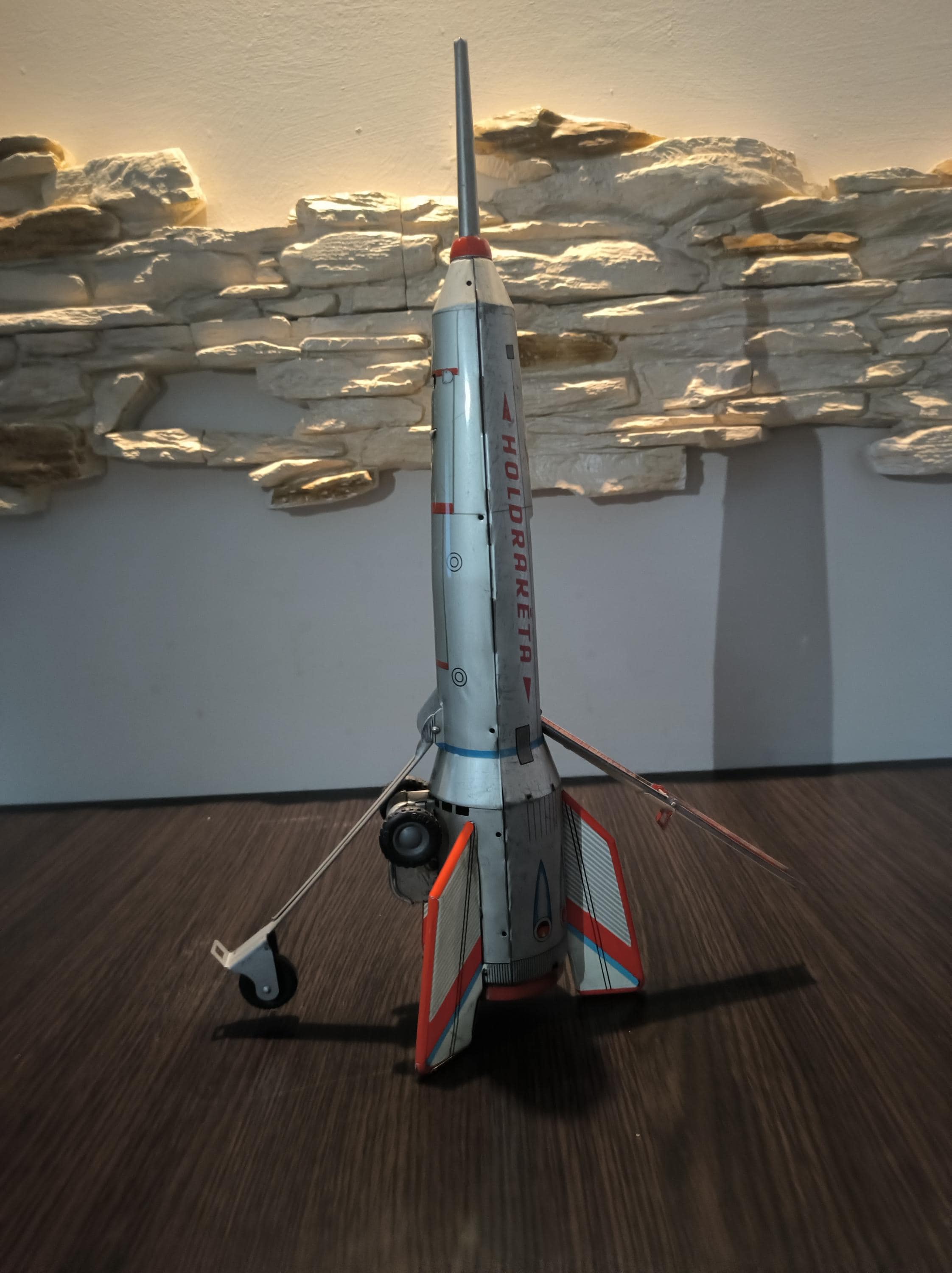 Vintage Old Space Tin Toy Rocket Holdraketa 1980s Hungary - Etsy