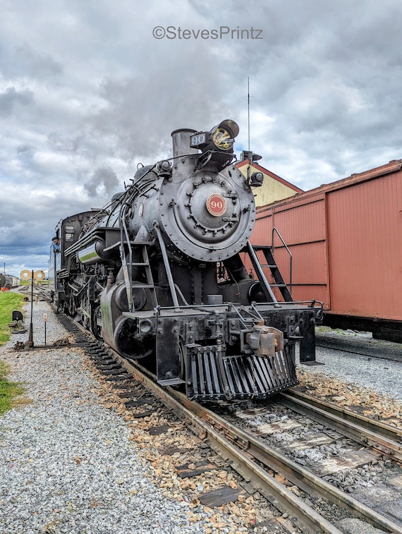 Engine 90 - Steam Locomotive - Strasburg Railroad - Great Western