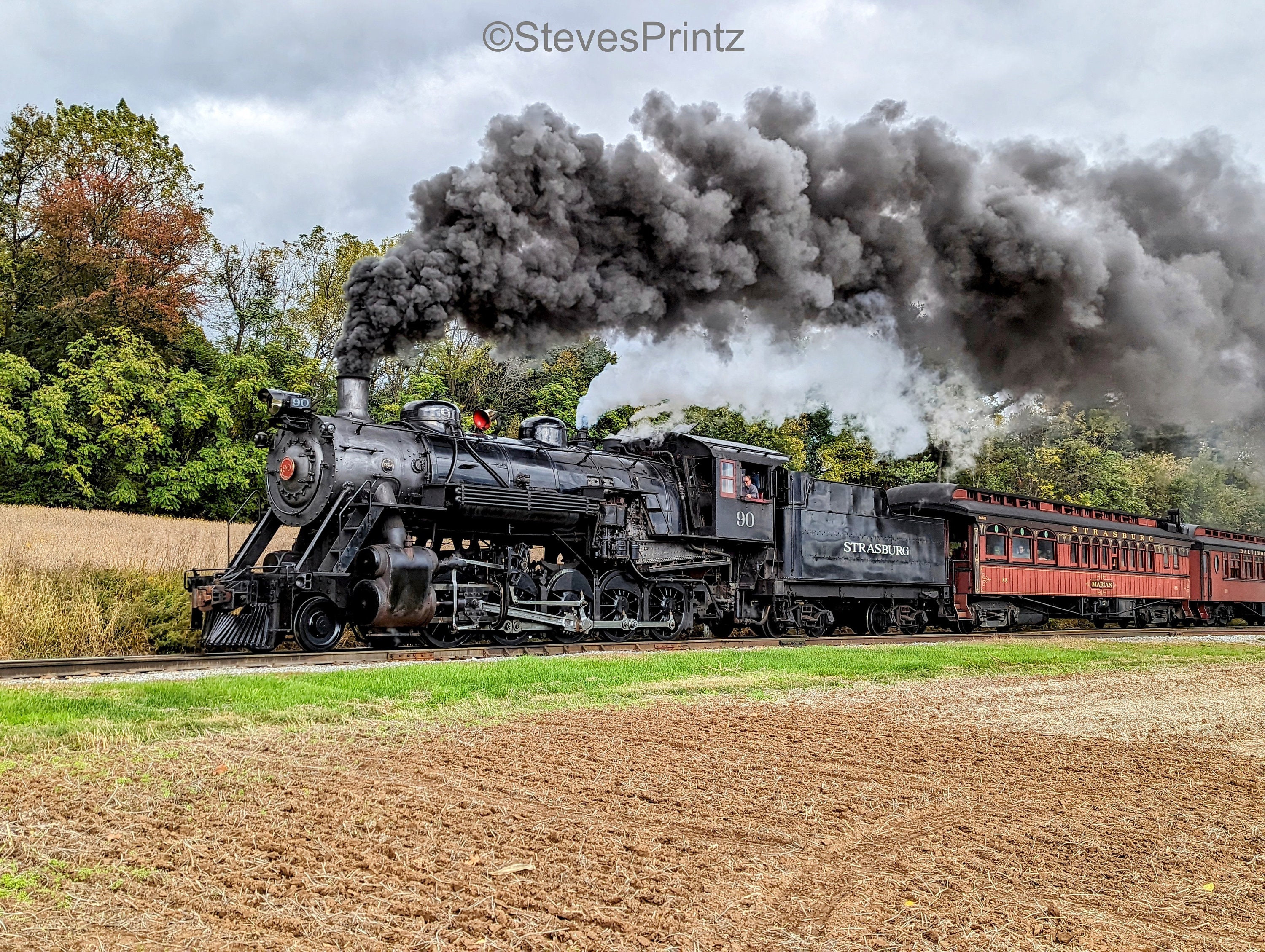 Strasburg 90 - Groffs - Great Western - Steam Train - 90