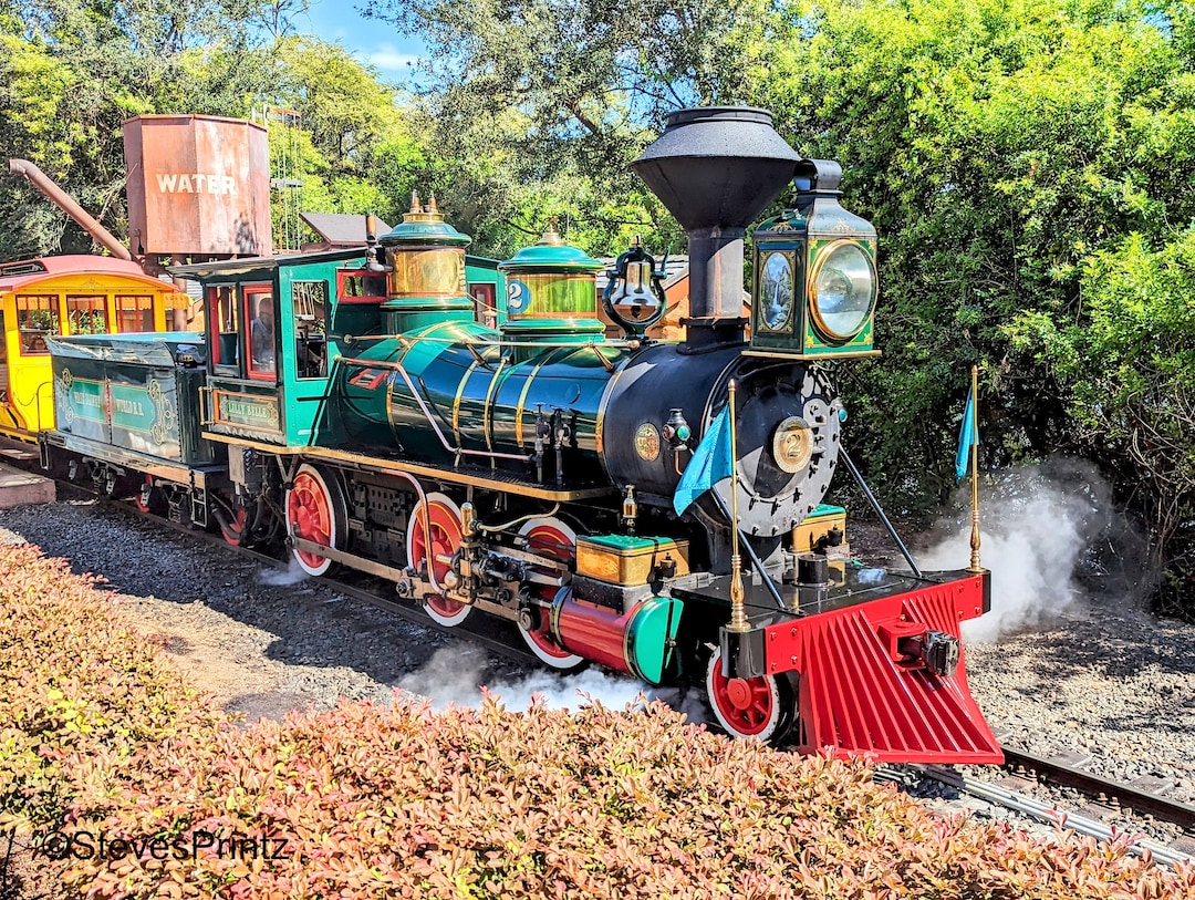 Trenes Disney Lilly Belle Walt Disney World Rail Road Magic Kingdom  España