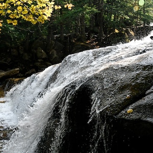 New Hampshire Waterfall - Up Close