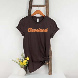 Cleveland Script T-shirt, Cleveland T-shirt, Cleveland Gift