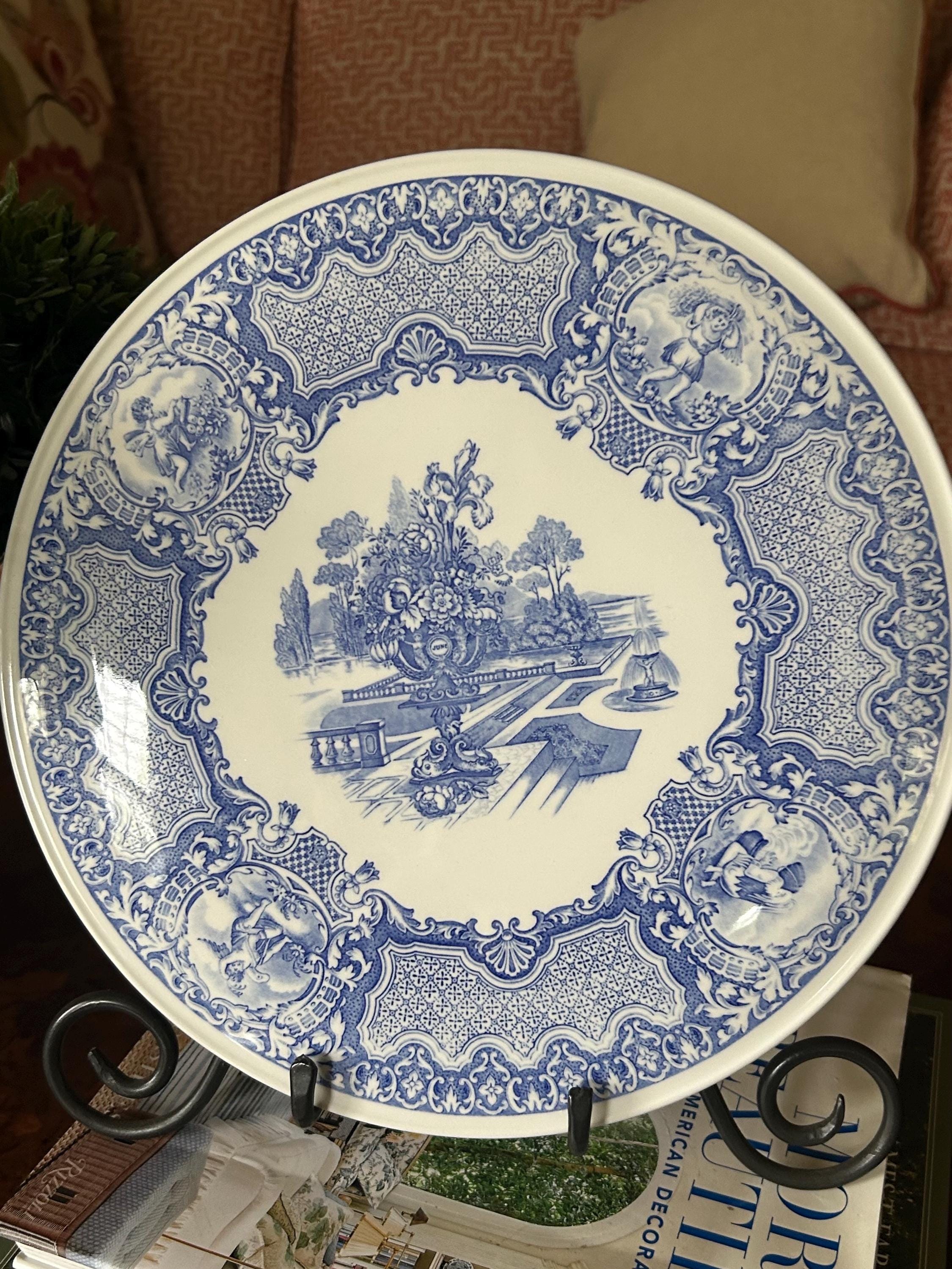 Spode blue room collection plates - Etsy 日本