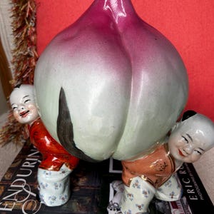 Chinese boy figurine - Etsy 日本